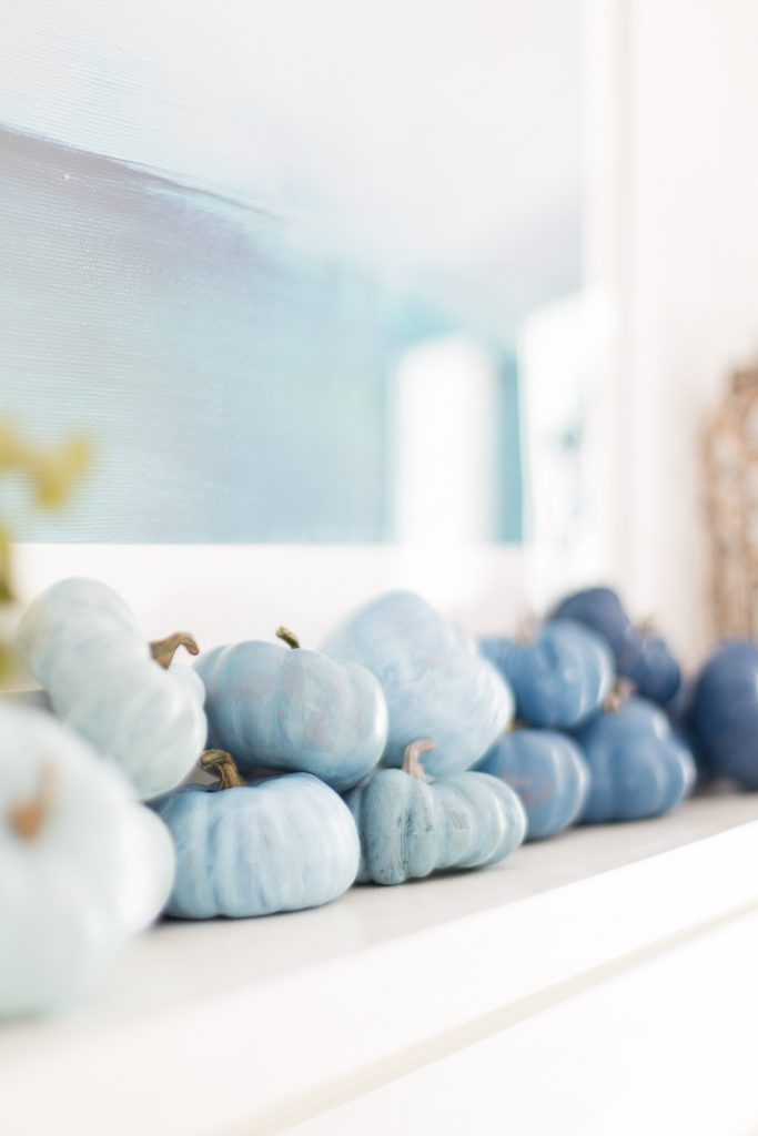Simple fall mantel decorating ideas