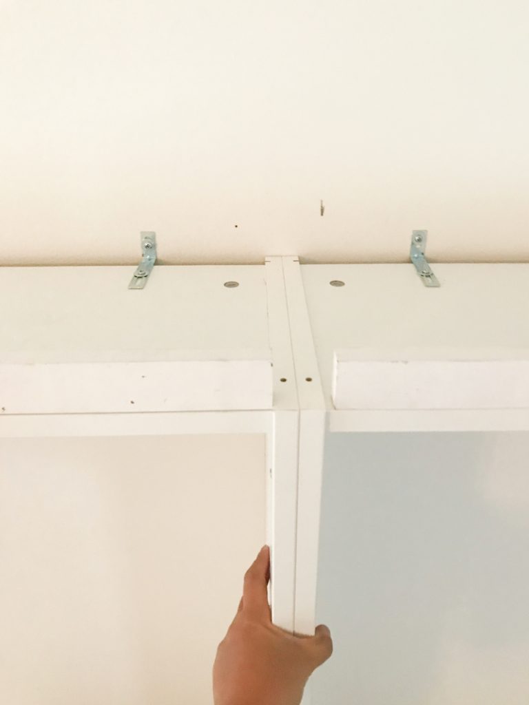 DIY Built In Bookshelves IKEA Billy Bookshelf Hack