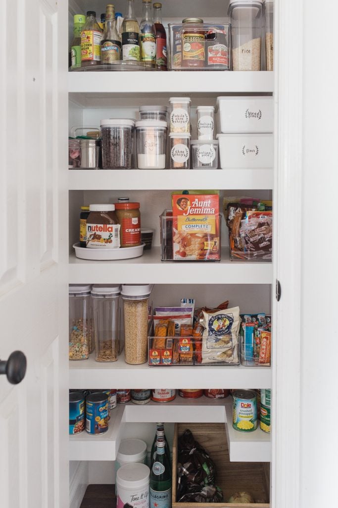how to organize a pantry