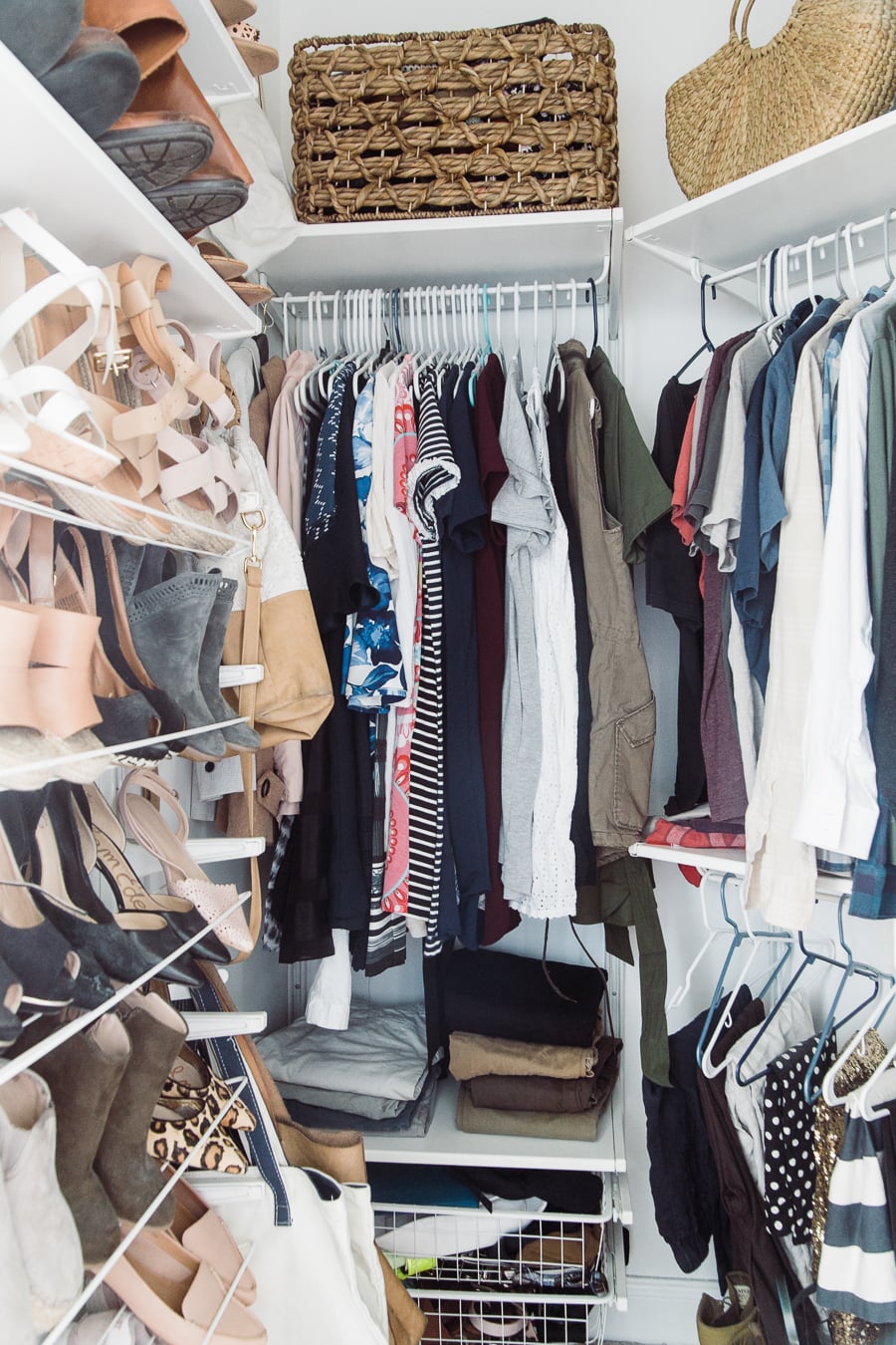 Small Walk in Closet Organization Ideas