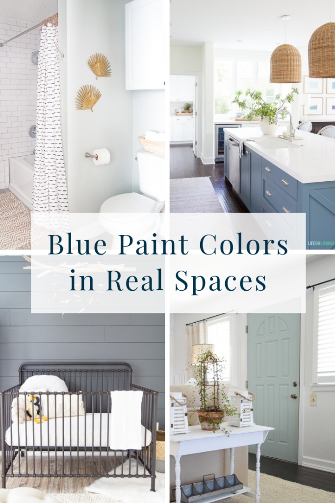 The best blue paint colors - blue paint colors in real spaces
