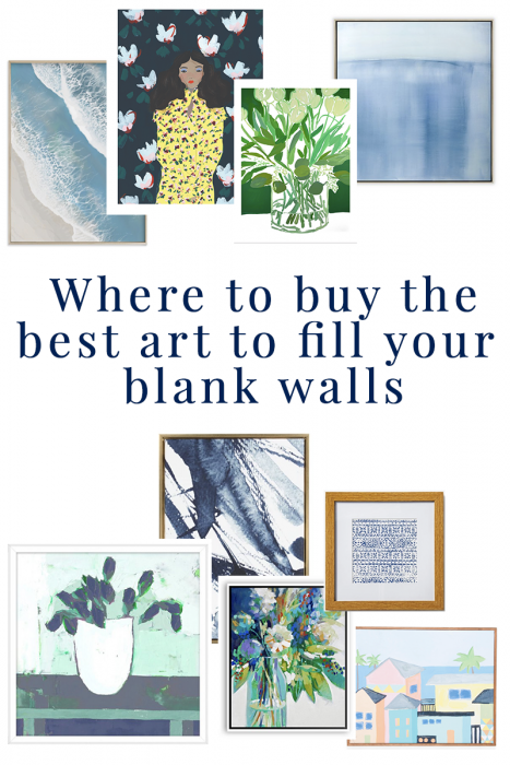 Favorite Wall Art Ideas and Sources to Fill Your Blank Walls