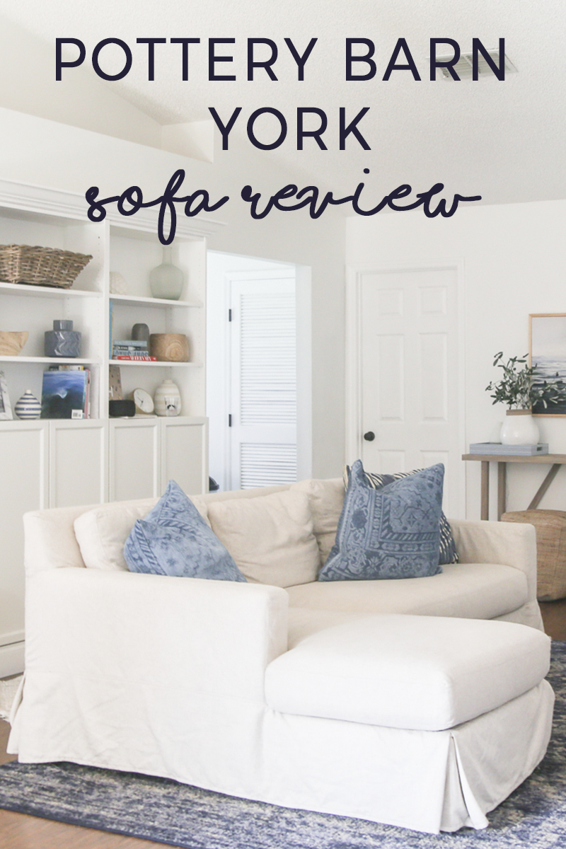 Pottery Barn Couch Review The York Sofa with Chaise