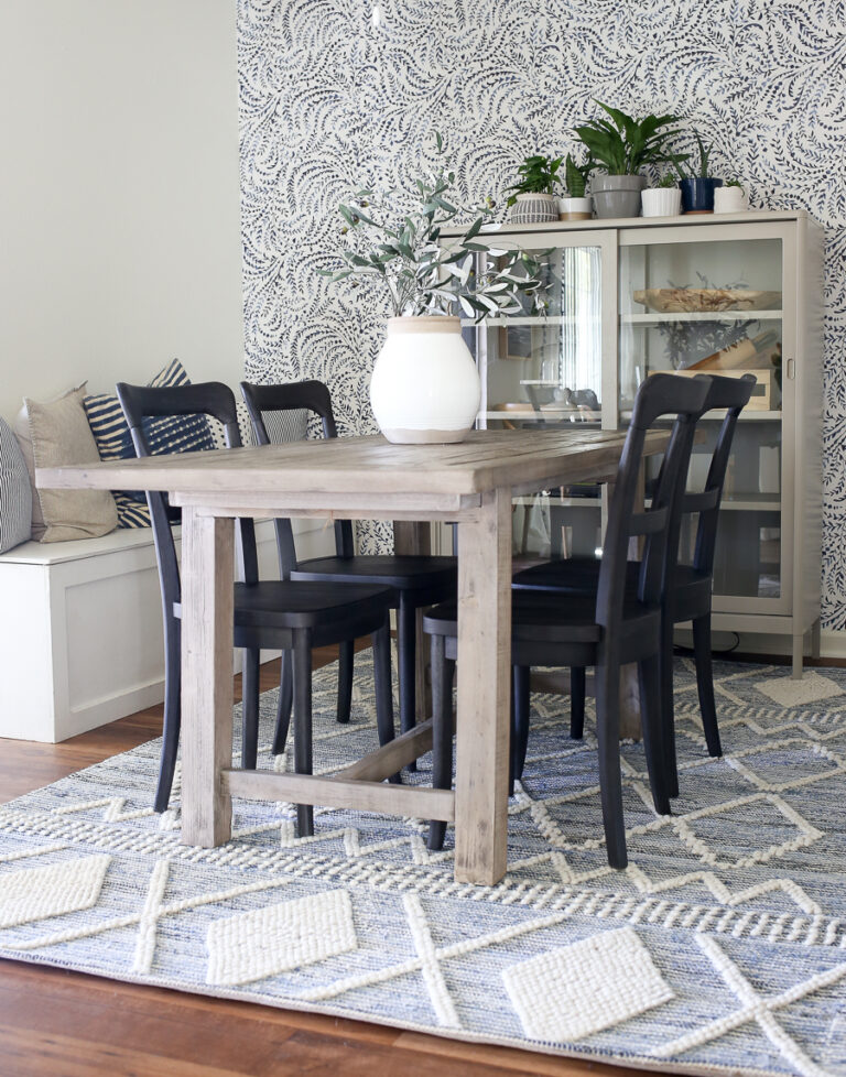 Our Coastal Inspired Dining Room