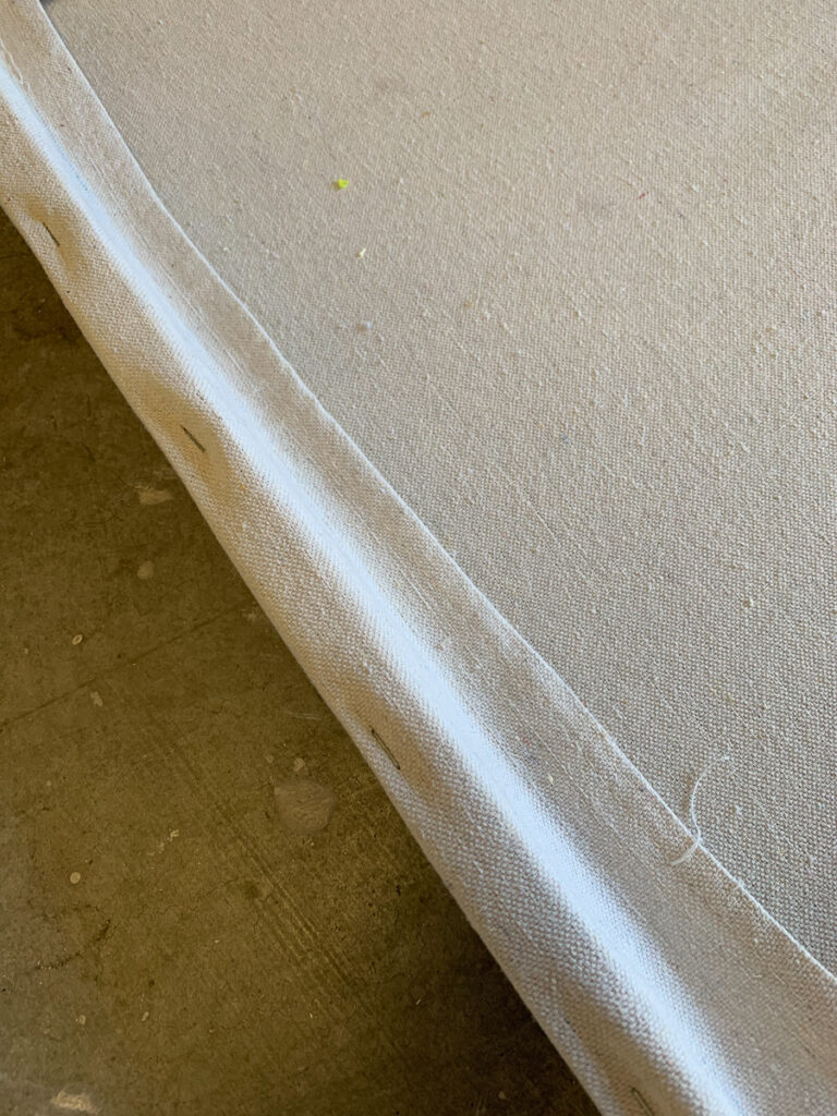 DIY Large Scale Canvas Painting