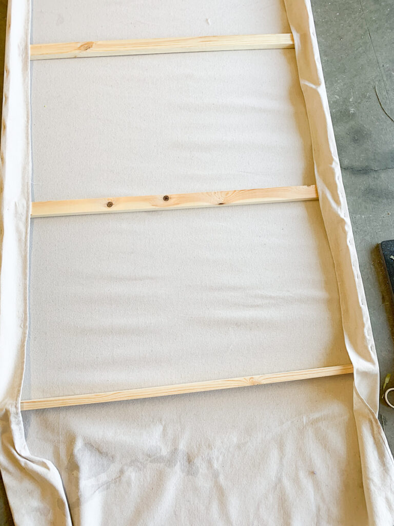 DIY Large Scale Canvas Painting