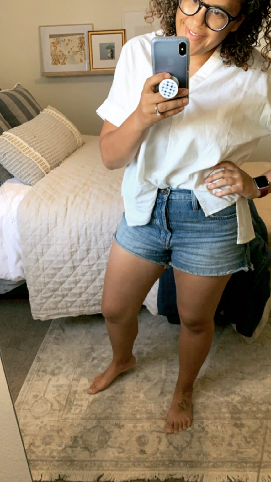 The Best Denim Shorts for Moms All Summer Long