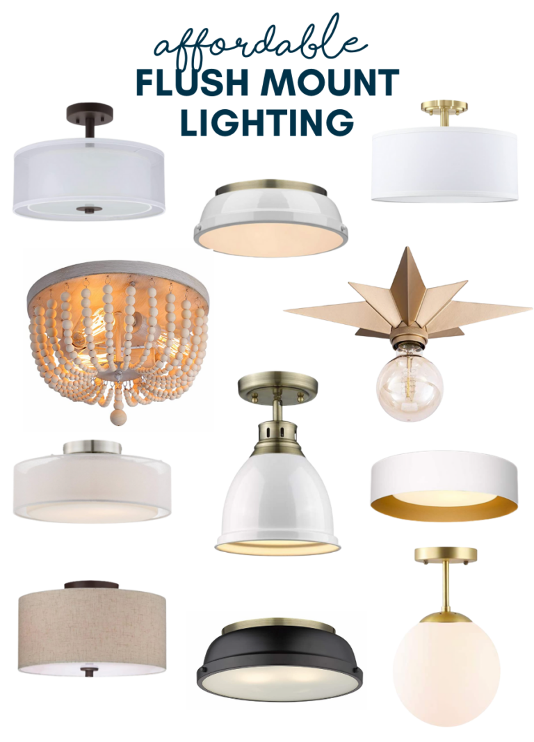 Where I Find Inexpensive Flush Mount Ceiling Light Fixtures