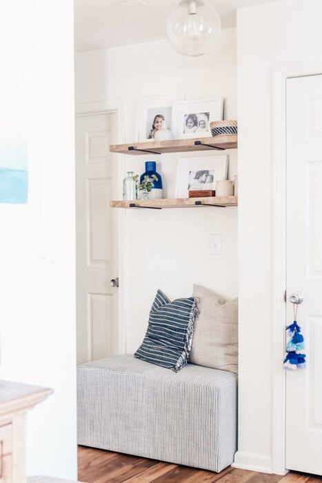 How to Install Floating Shelves Using a Kit