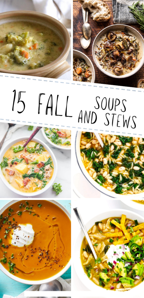 Favorite Fall Soups and Stews