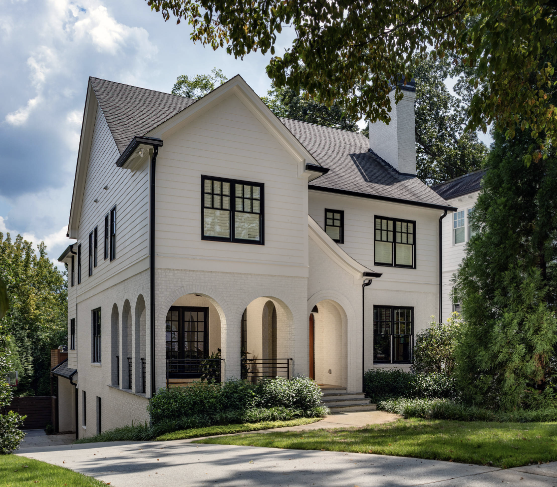 White House Black Trim A Classic and Timeless Home Exterior Design