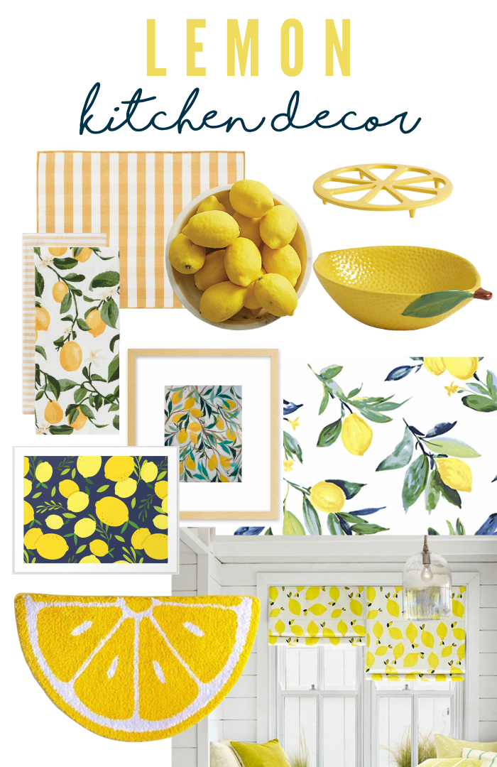Lemon Kitchen Decor Bright Ideas