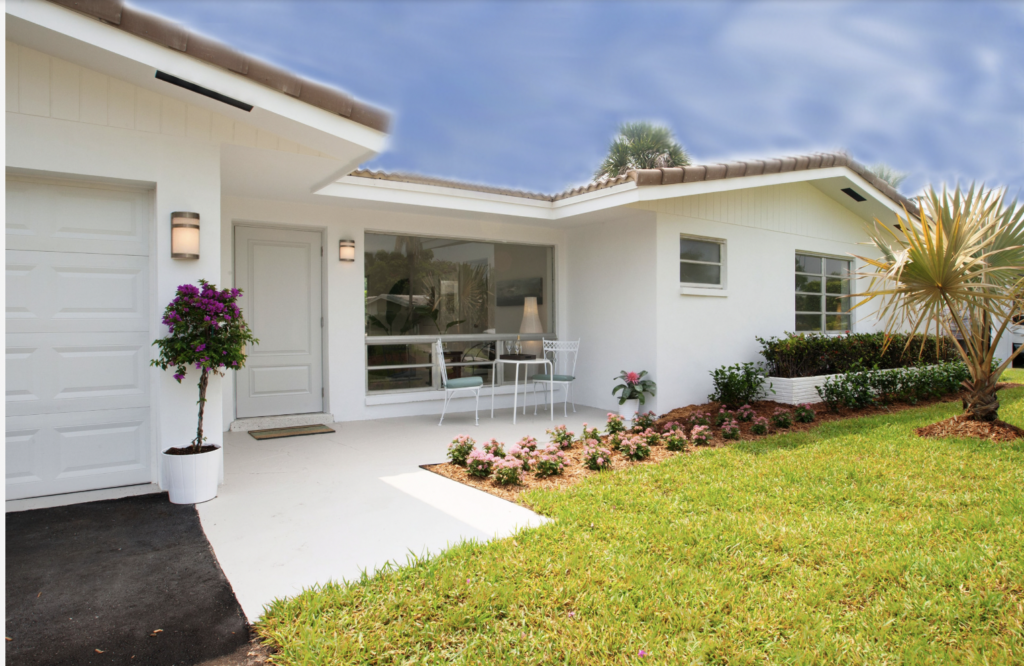 Greek Villa Sherwin Williams home exterior paint color