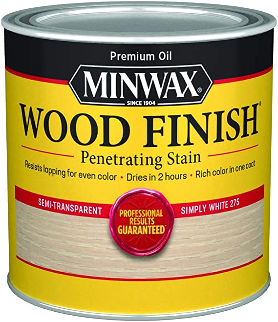 minwax simply white wood stain