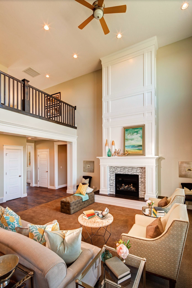 High Ceiling Fireplace Ideas