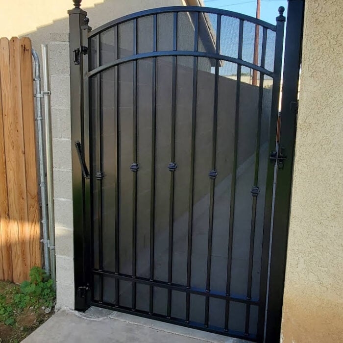 Wrought Iron Gates With Privacy Screens Ideas
