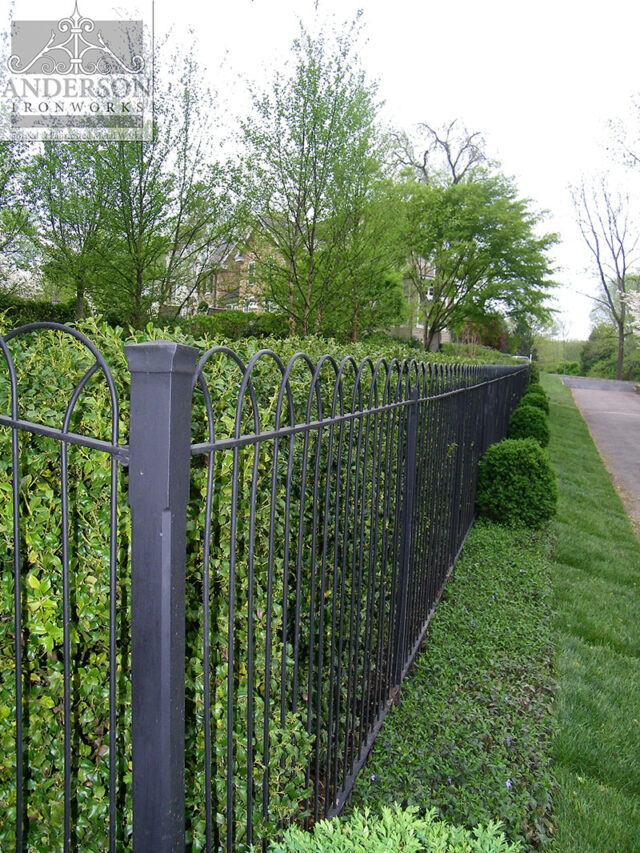 Wrought Iron Gates With Privacy Screens Ideas