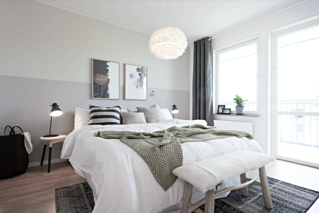 Grey Accent Wall Ideas for Your Living Room and Bedroom