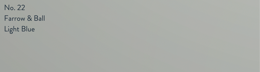 Farrow and Ball Light Blue No 22