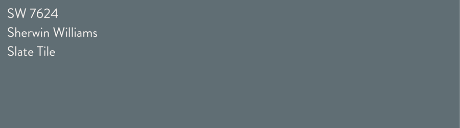 Sherwin Williams Slate Tile SW 7624