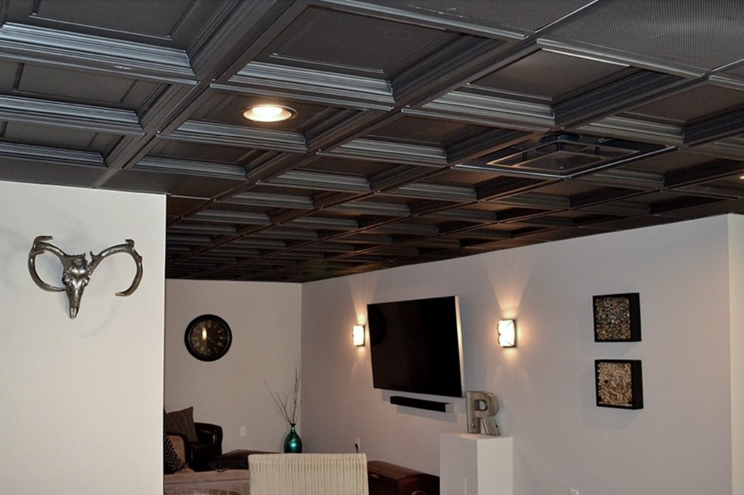 Basement Ceiling Ideas and Inspiration