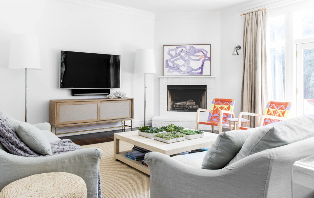 living room corner fireplace ideas