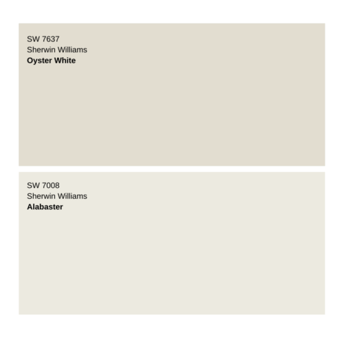 Sherwin Williams Oyster White
