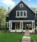 Black Houses Modern And Stylish Black Painted Houses 4 Black Houses Traditional House 150x166