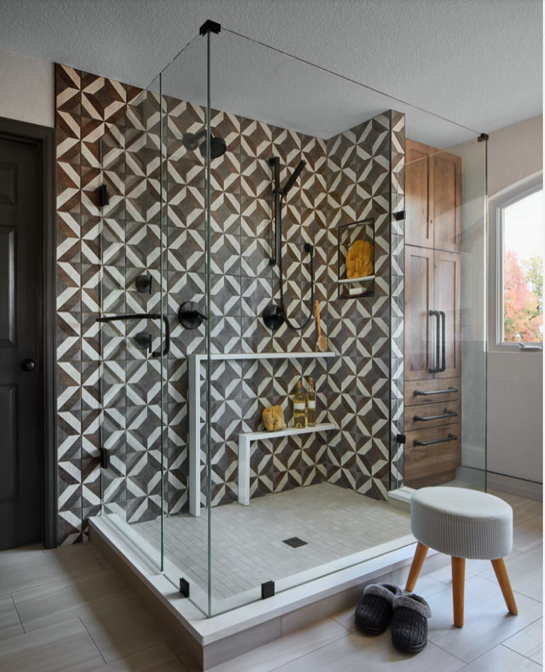 Geometric Accent Wall Ideas