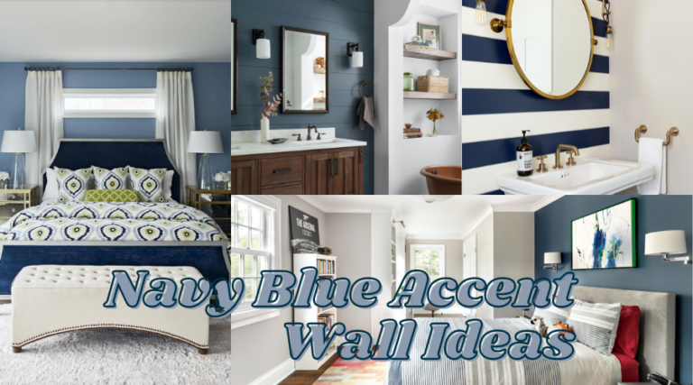 Navy Blue Accent Wall: Design Inspiration