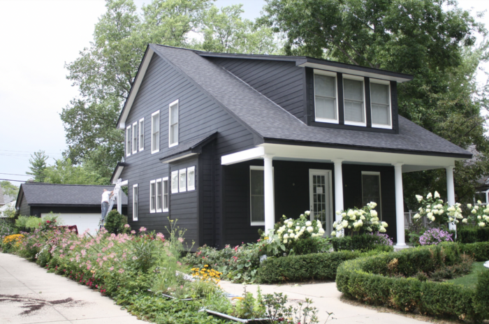 Black Houses - Modern and Stylish Black Painted Houses