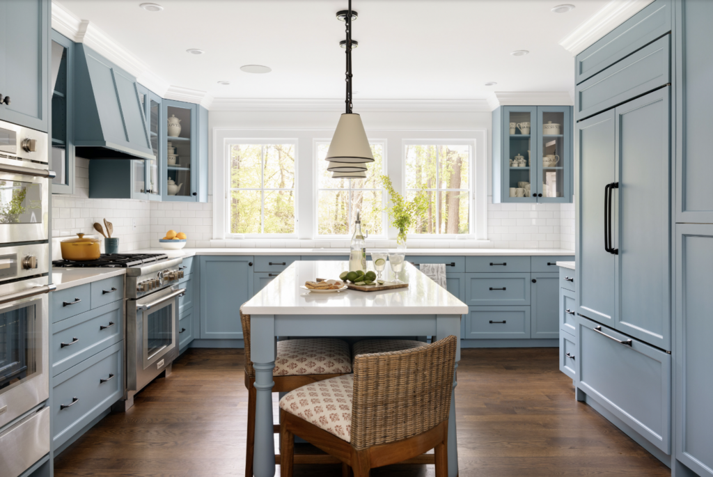 Blue Kitchen Cabinets 15 Paint Colors