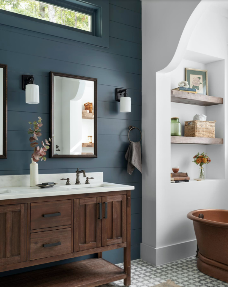 Bathroom Accent Wall