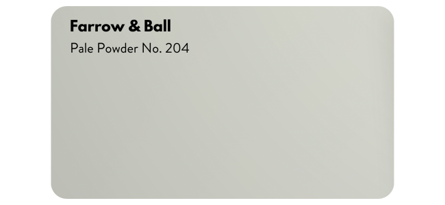 Pale Powder No. 204 Farrow and Ball