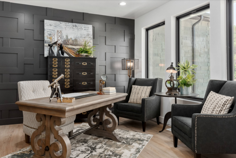Home Office Accent Wall Ideas and Inspiration