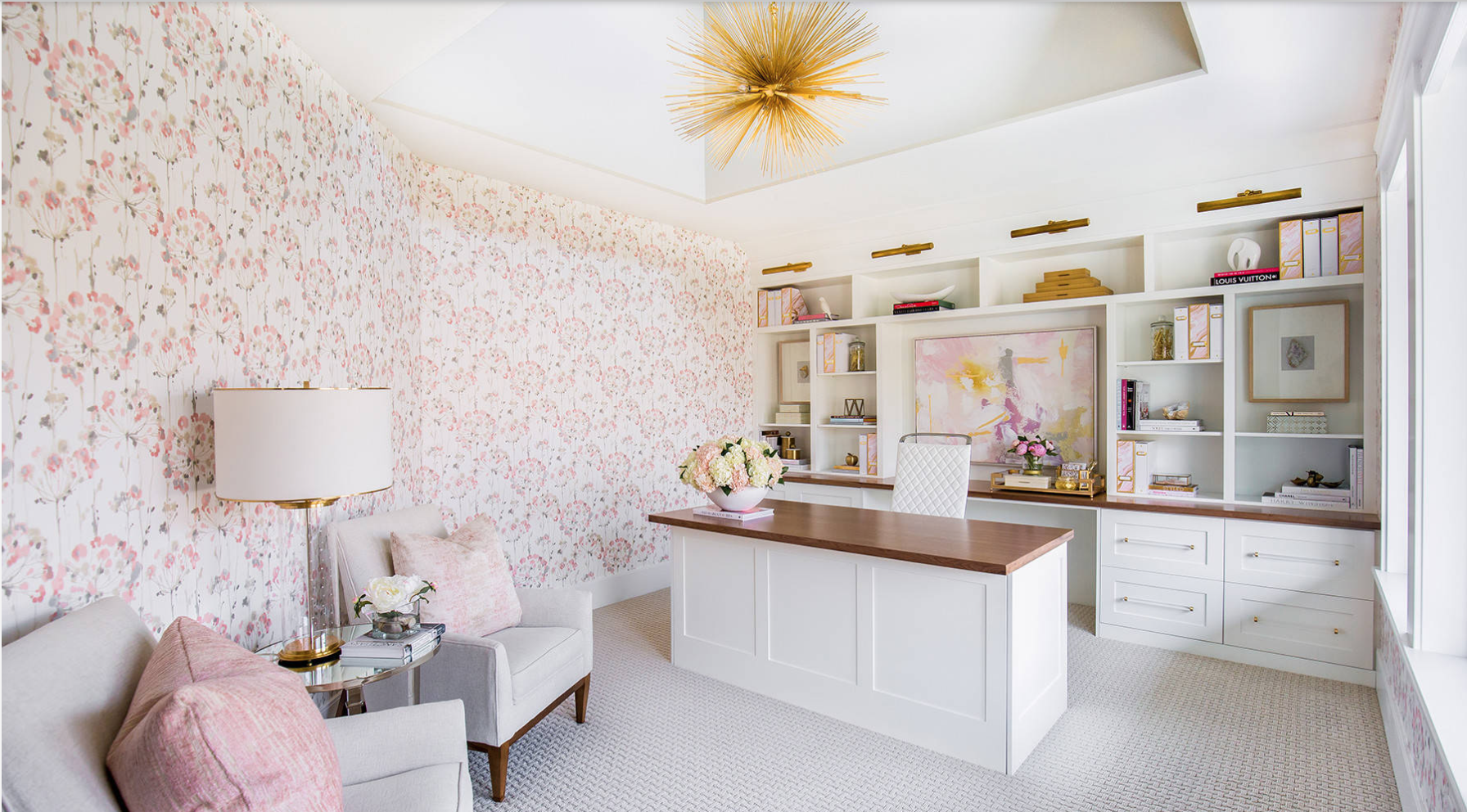 Home Office Accent Wall Ideas and Inspiration