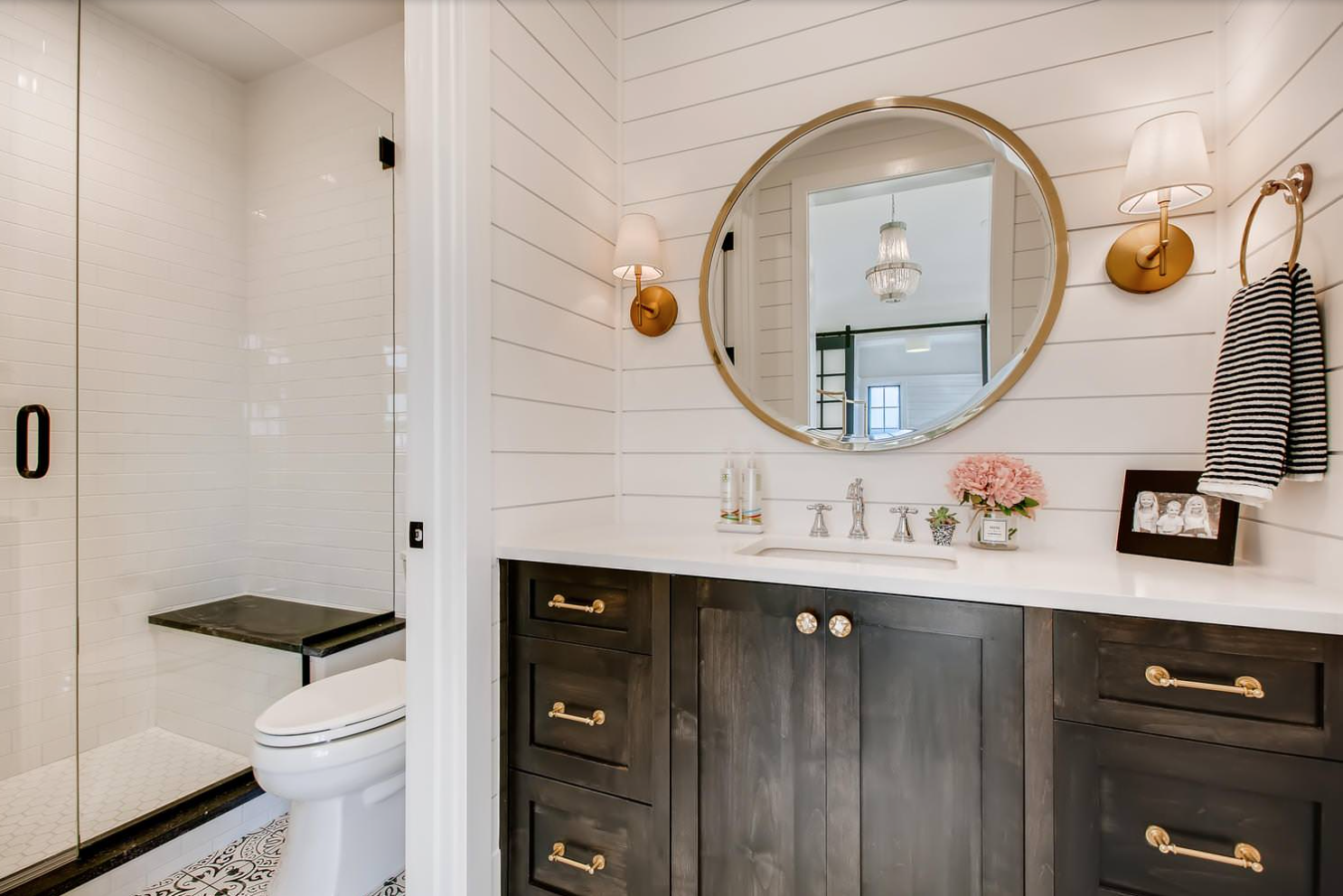 Shiplap In A Bathroom Moisture