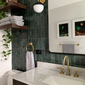 Green Bathroom Design Inspiration