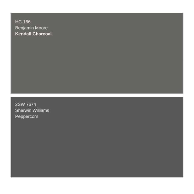 Kendall Charcoal A Rich Charcoal Gray