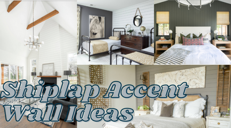 Shiplap Accent Wall Ideas for the Home