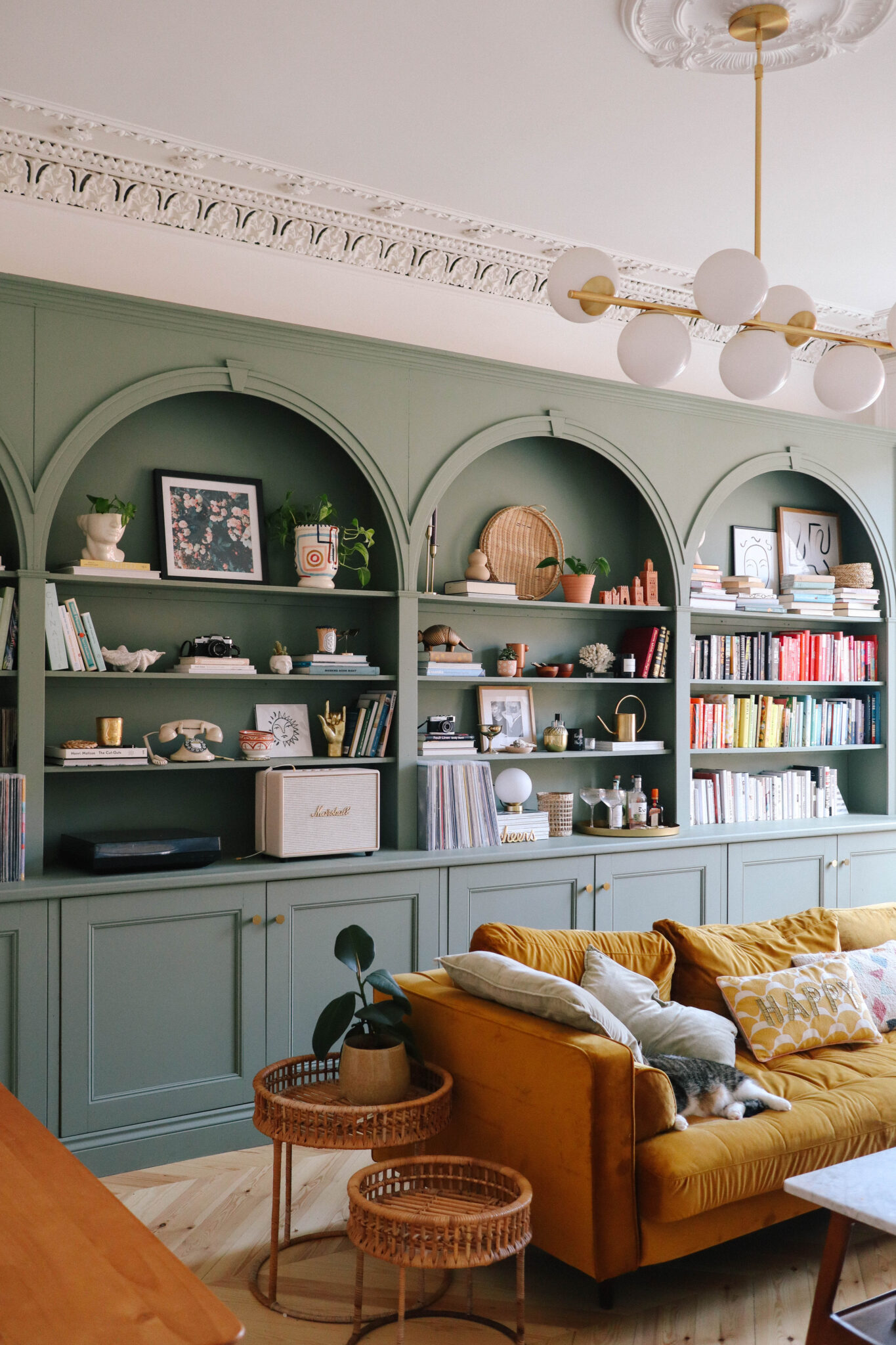 Stunning Arched Bookcase Design Ideas
