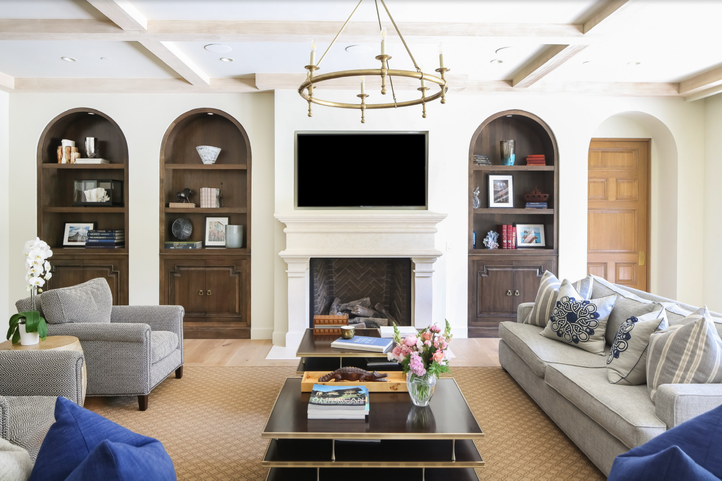 Stunning Arched Bookcase Design Ideas