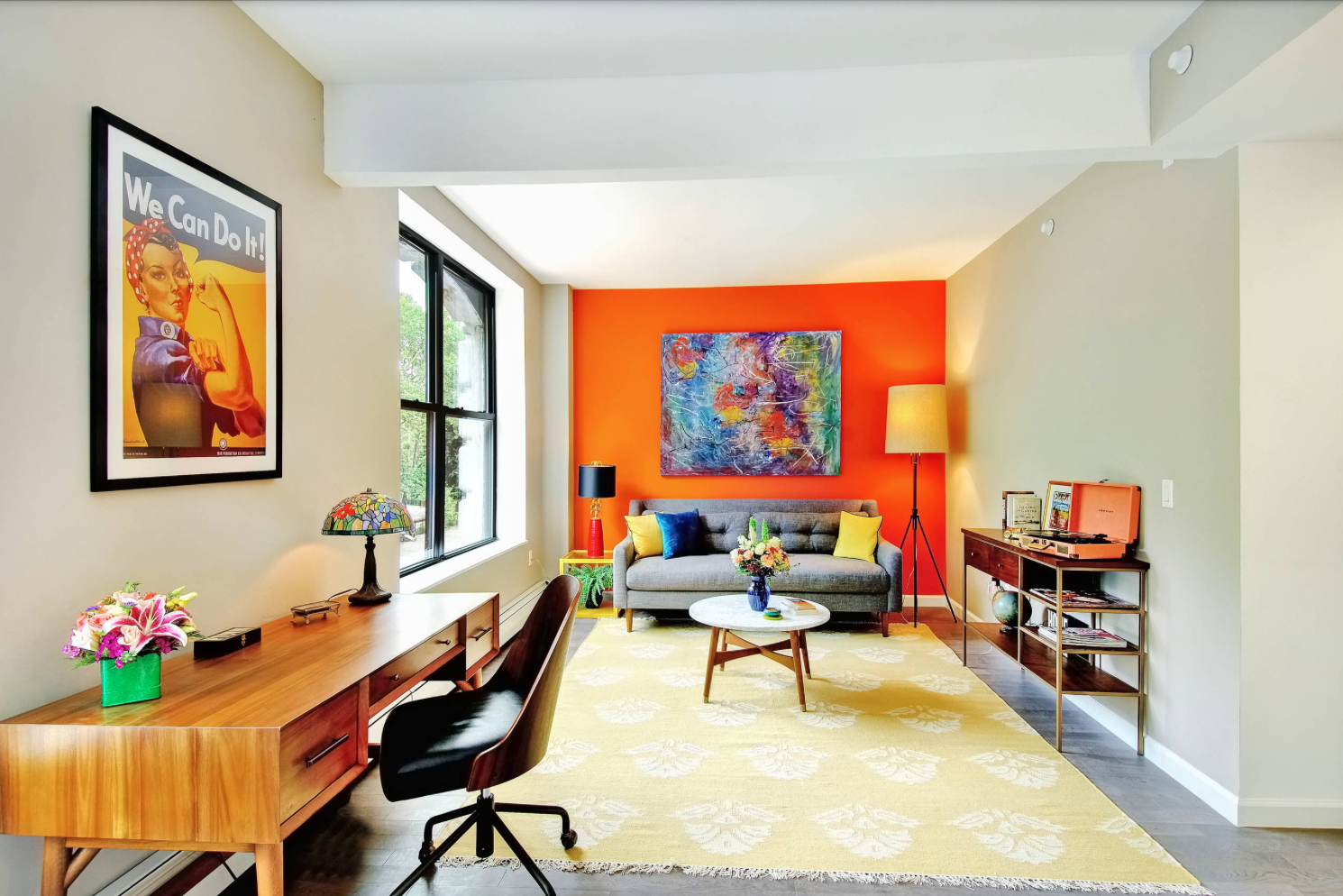 Living Room Accent Walls to Inspire your Space.