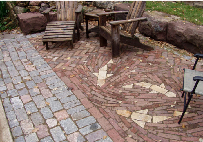 Brick Patio Patterns That POP