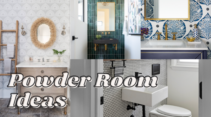 Small But Mighty Powder Room Ideas