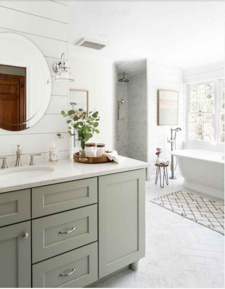 17 of my Favorite Bathroom Cabinet Paint Colors