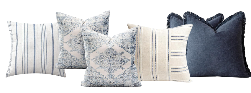summer decorating pillows